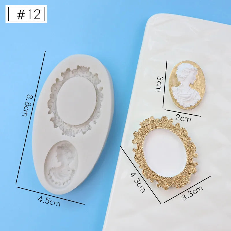 Silicone mold for jewelry and diamonds