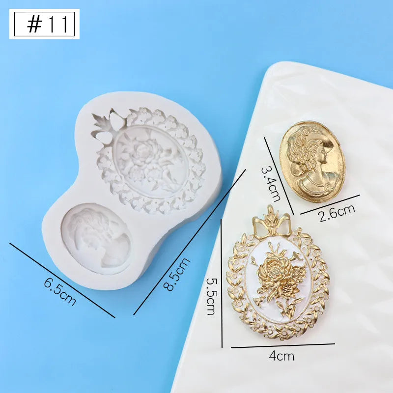 Silicone mold for jewelry and diamonds