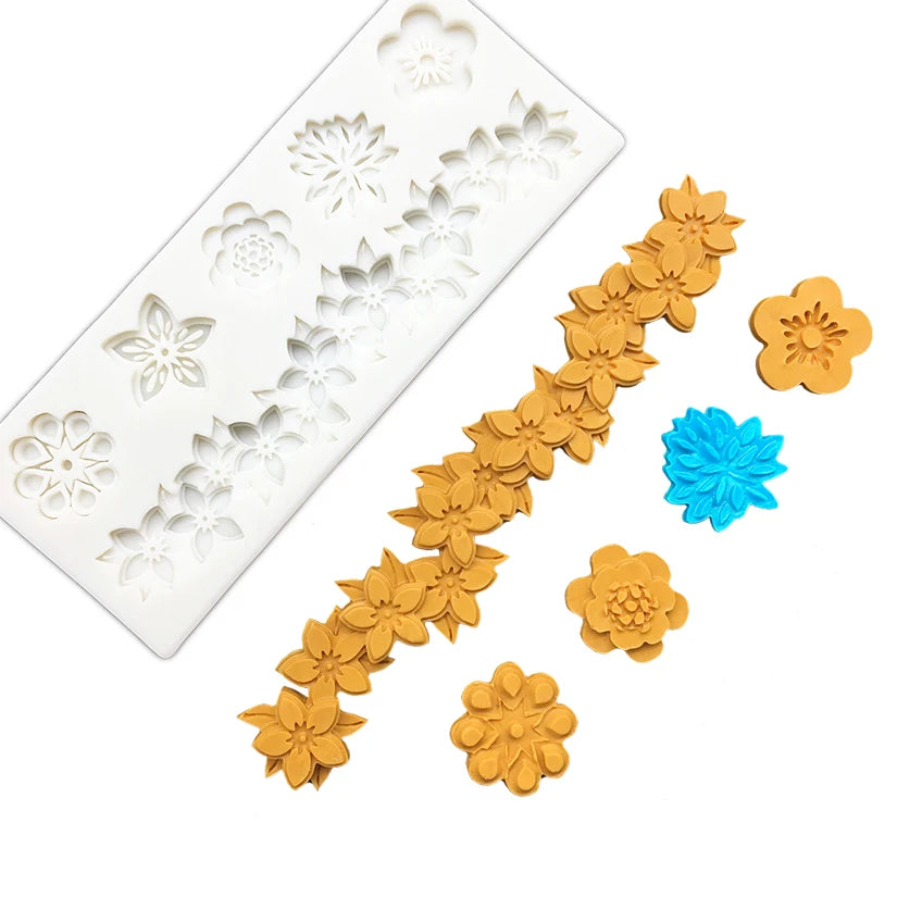Pearl, Rope & Wave Lace Silicone Mold – Elegant Cake Side Decorating Tool