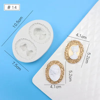 Silicone mold for jewelry and diamonds