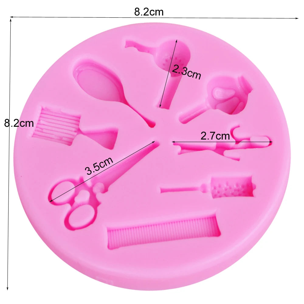 Silicone Mold for Hairdressing Tool