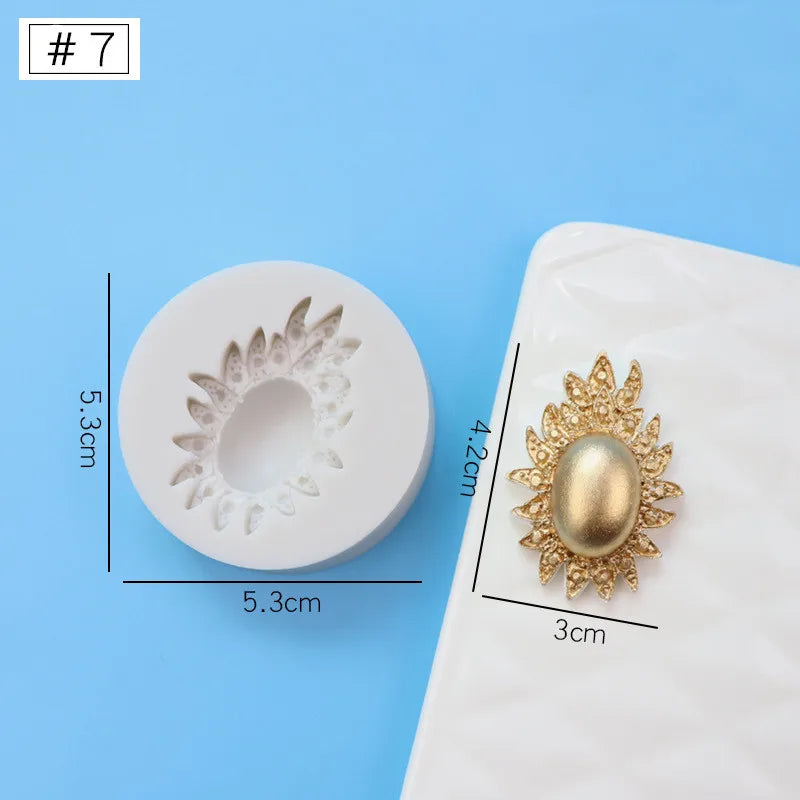 Silicone mold for jewelry and diamonds