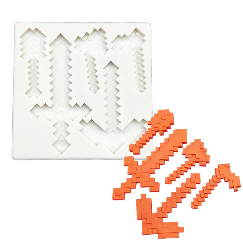 Minecraft silicone mold