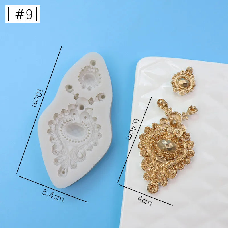 Silicone mold for jewelry and diamonds