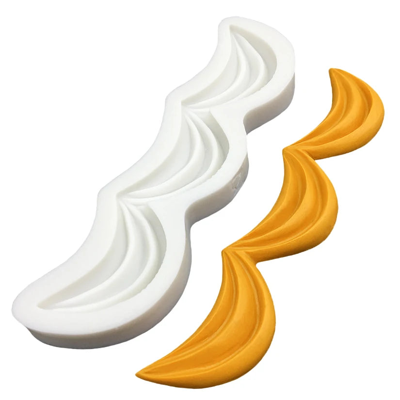 Decorative Pattern Silicone Mold – Scrolls, Florals &amp; Filigree