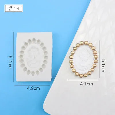 Silicone mold for jewelry and diamonds