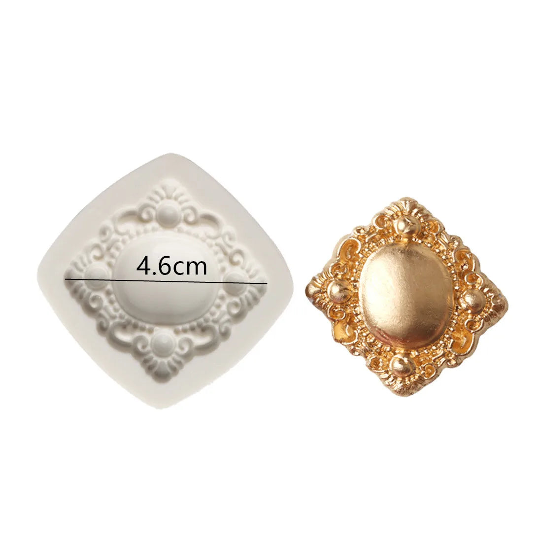 Silicone mold for jewelry and diamonds