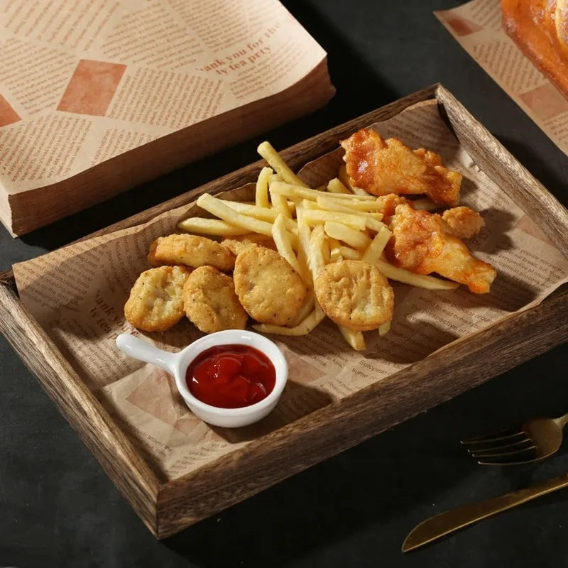 Newspaper Style Oil-Proof Paper