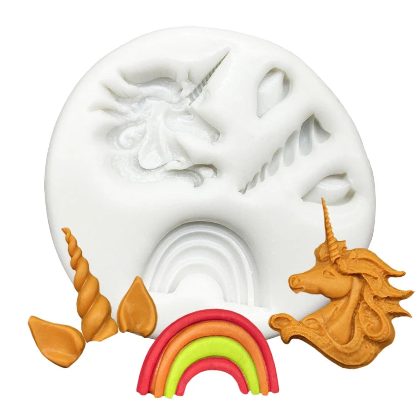 Unicorn Silicone Sugarcraft Mold