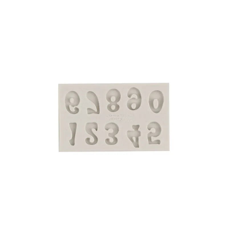 Alphanumeric Silicone Mold – Letters & Numbers Cake Decorating Tool