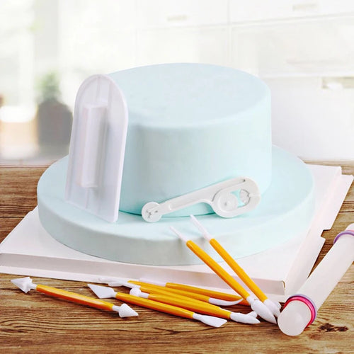 11-piece set - Professional cake set