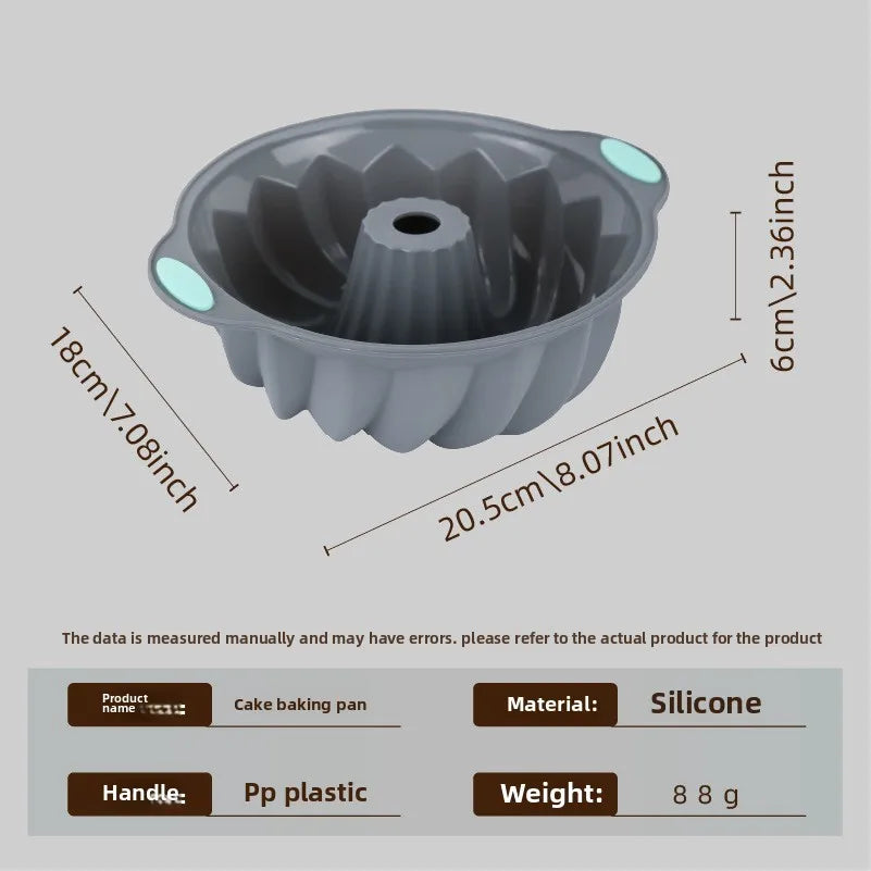 High-Temperature Resistant Silicone Baking Mold – Versatile Non-Stick Pan