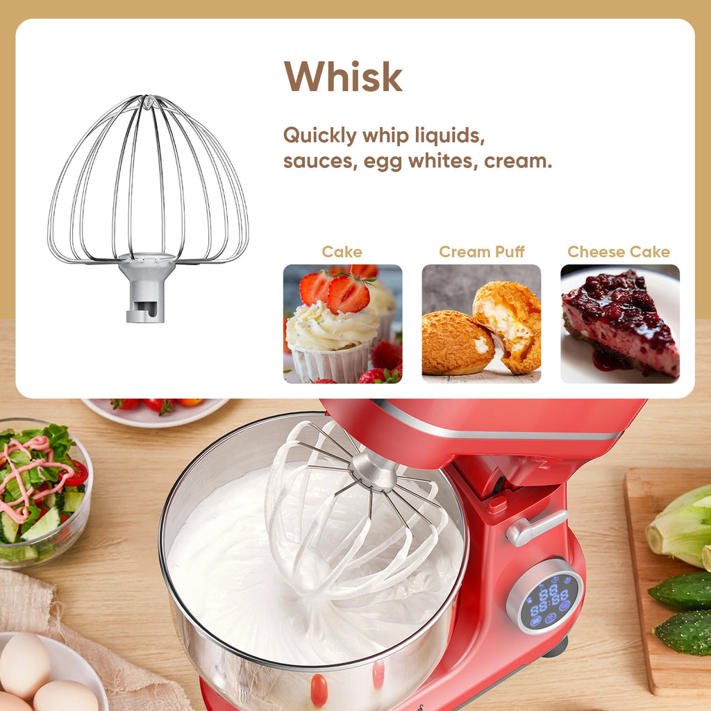 Biolomix 1200W Professional Stand Mixer – The Ultimate Smart Baking Assistant