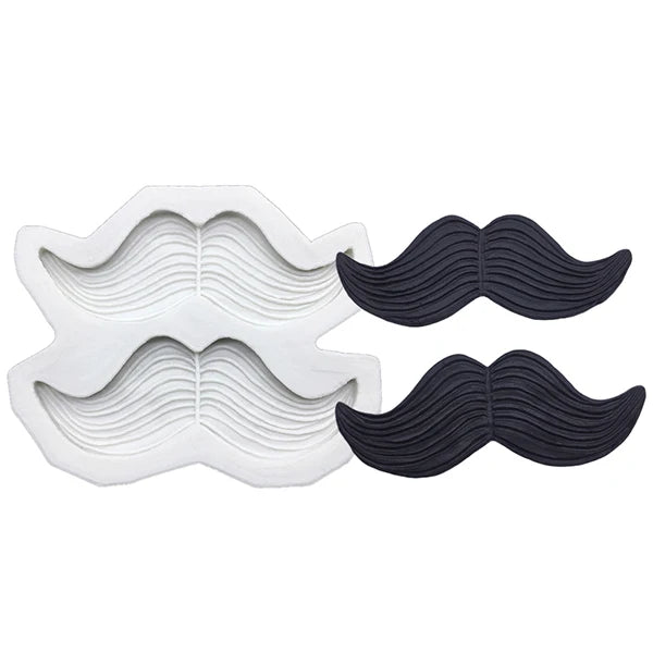 Moustache, Bows & Necktie Silicone Mold – Father’s Day Cake Decorating Tool