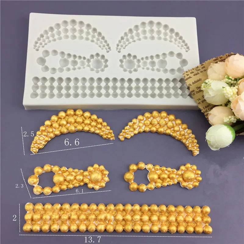 Silicone mold for jewelry and diamonds