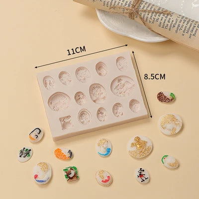 Silicone mold for jewelry and diamonds