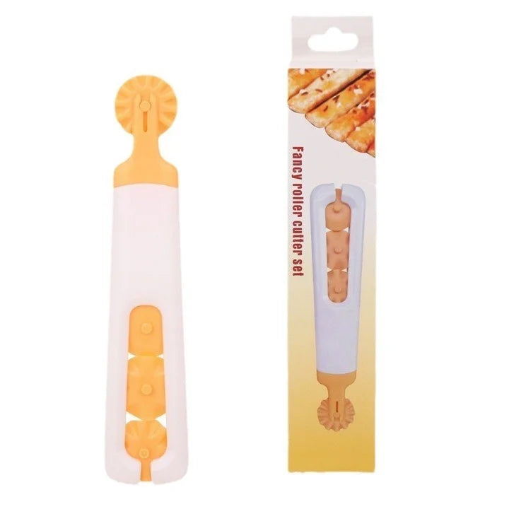Handheld Circular Biscuit Roller – Precision Dough Cutting Tool