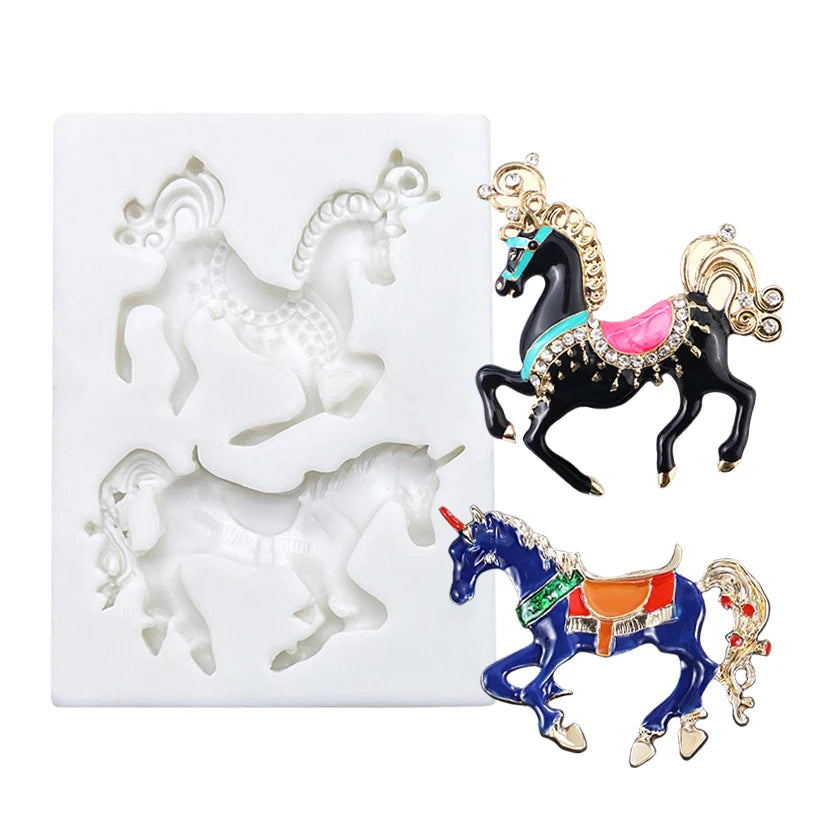 Unicorn Silicone Sugarcraft Mold
