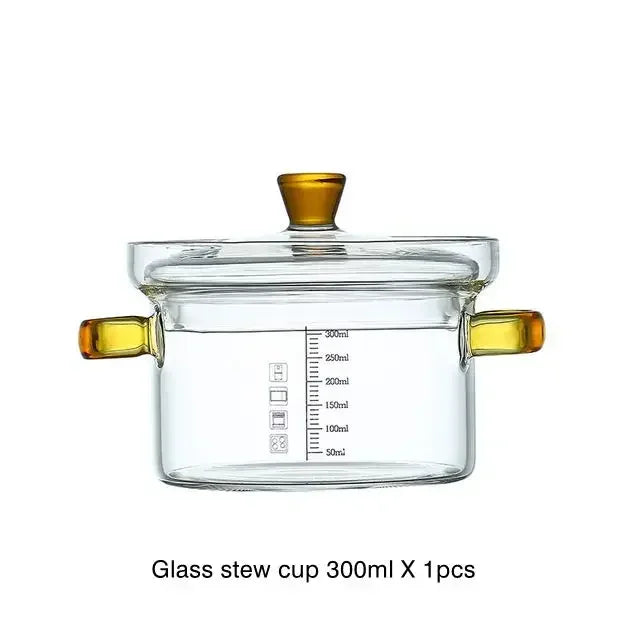 Small Glass Bowl with Lid