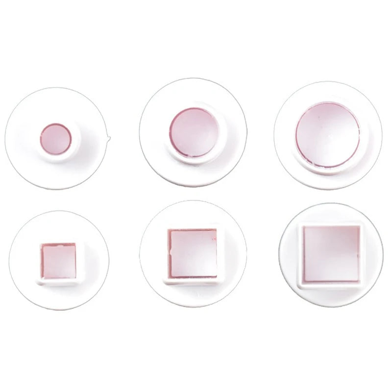 Geometric Pressing Spring Mold Handmade DIY Cutters for Biscuit Cookie Fondant Cake Heart Round Star Square Decorating Tools ZYF