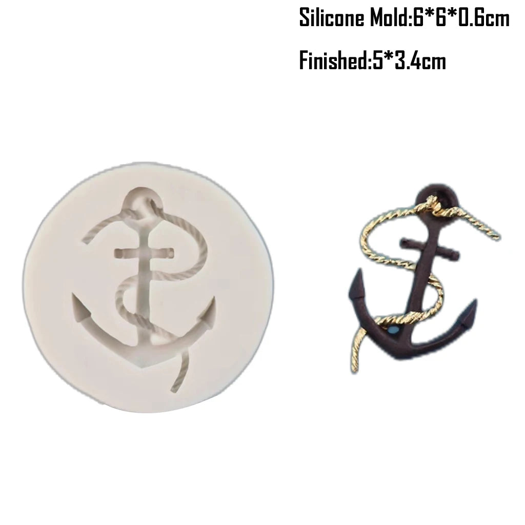 Shell, Starfish &amp; Mermaid Silicone Mold