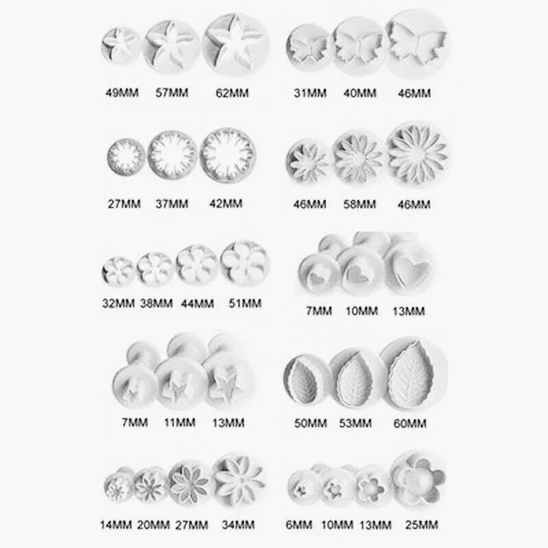 33-Piece Professional Plunger Cutter Set