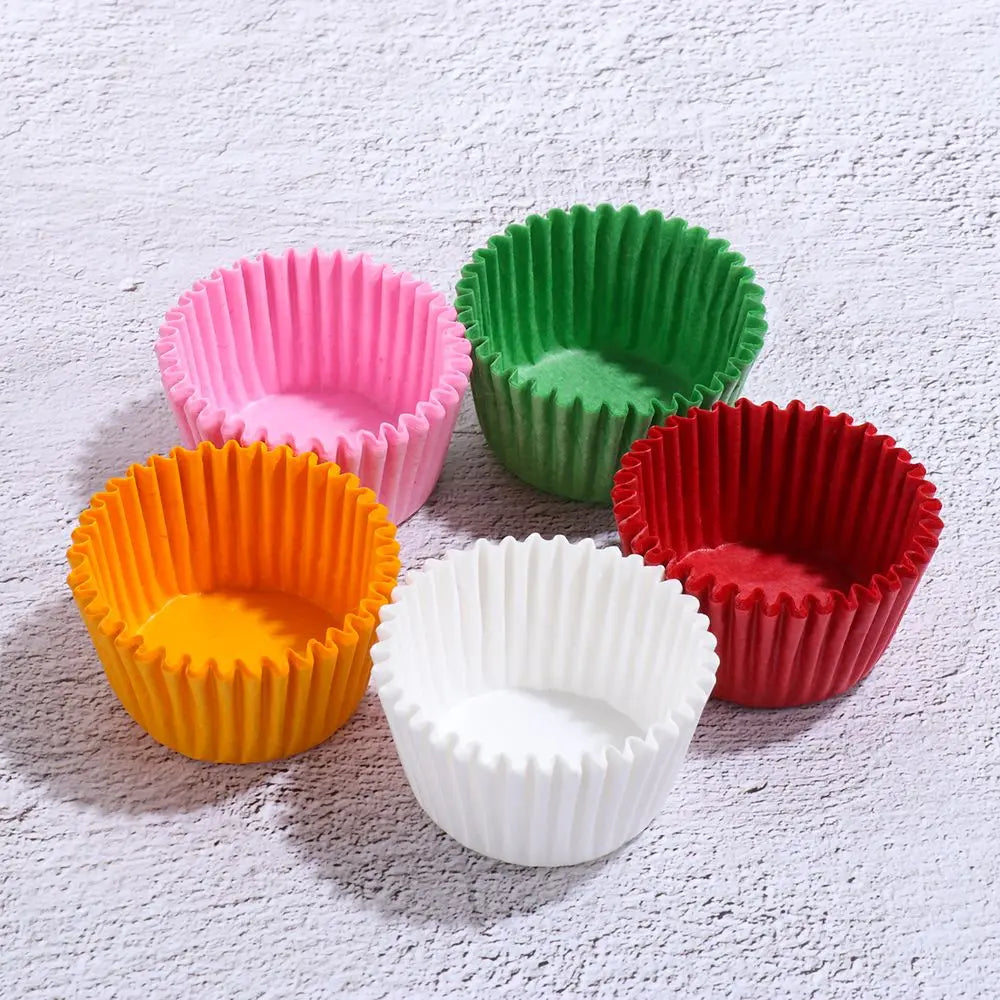 Professional Mini Cupcake &amp; Muffin Paper Liners | 500/1000pcs