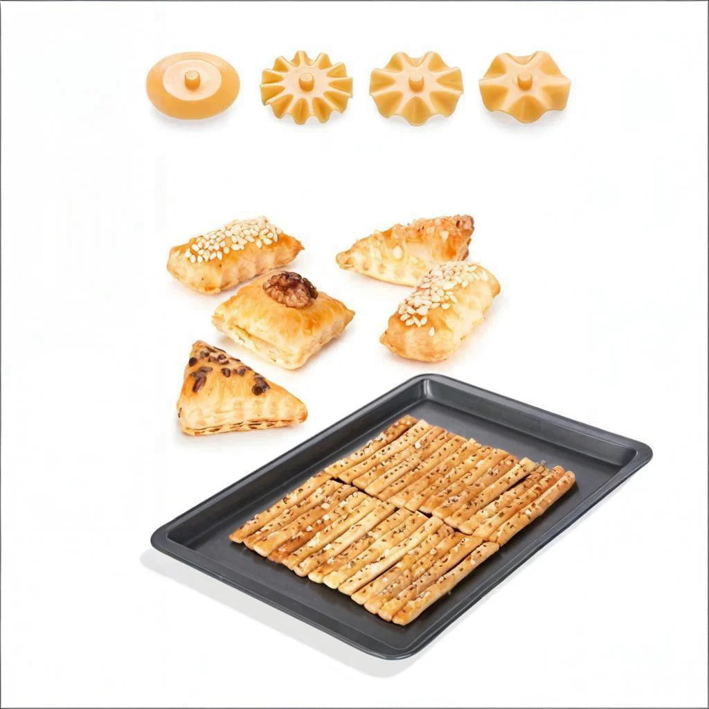 Handheld Circular Biscuit Roller – Precision Dough Cutting Tool