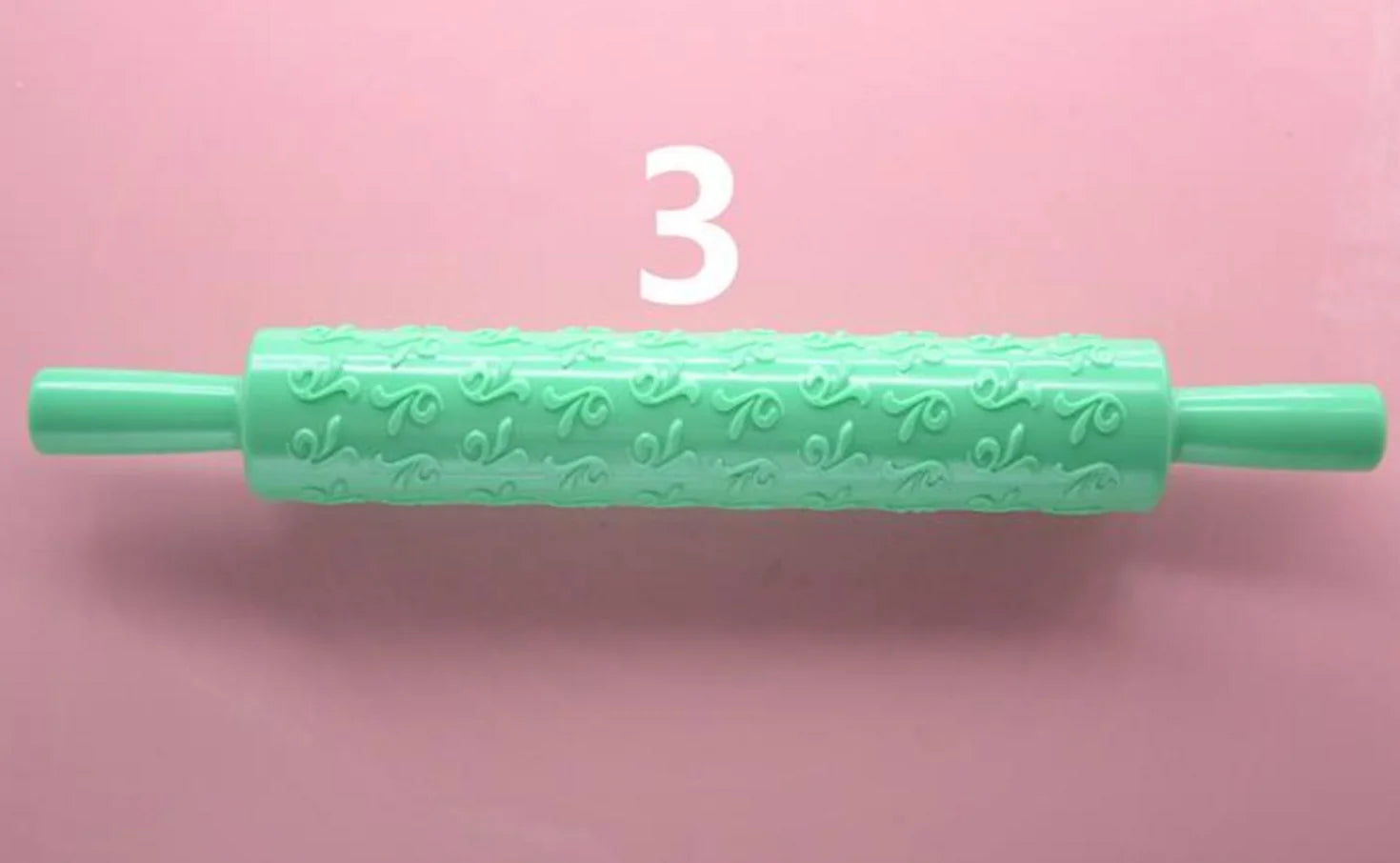 14-Style Lace & Texture Embossing Roller – Versatile Sugarcraft Tool