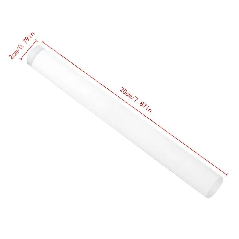 Transparent Acrylic Rolling Pin – Professional Fondant & Clay Roller