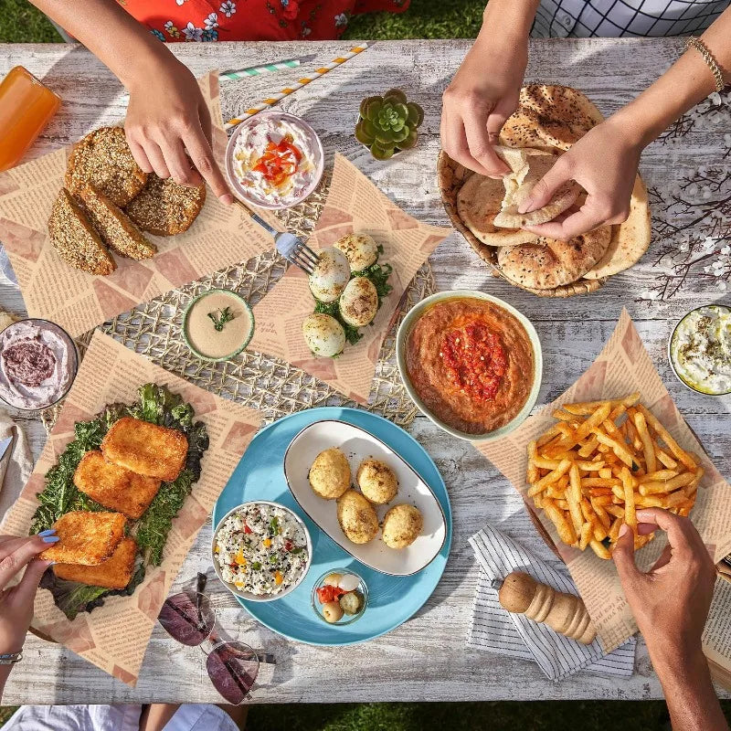 Newspaper Style Oil-Proof Paper