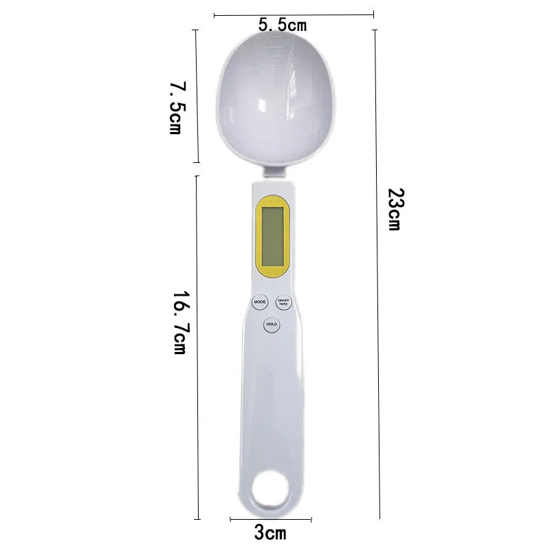 Electronic Measuring Spoon Scale – Precision Kitchen Weighing Tool