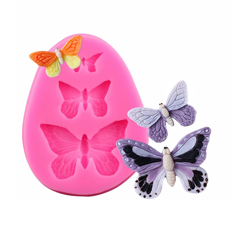 Butterfly Wings 3D Silicone Mold – Professional Sugarcraft & Baking Tool