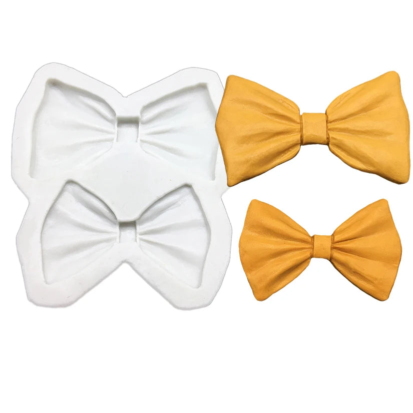 Moustache, Bows & Necktie Silicone Mold – Father’s Day Cake Decorating Tool