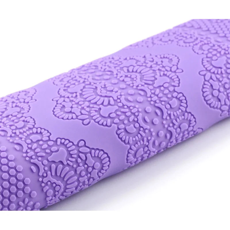 Wedding Fondant Lace Mat – Elegant Flower Pattern Chantilly Mold