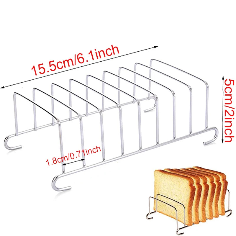Air Fryer Baking Rack – Metal Grill Accessory (Square / Round / Rectangle)