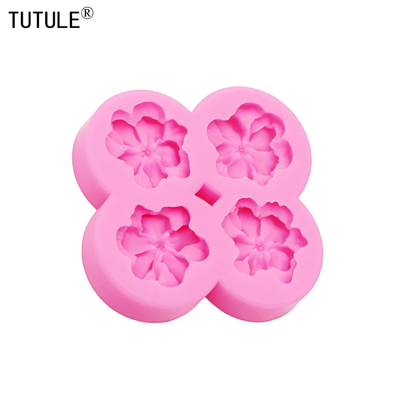 Silicone mold sunflowers and chrysanthemums