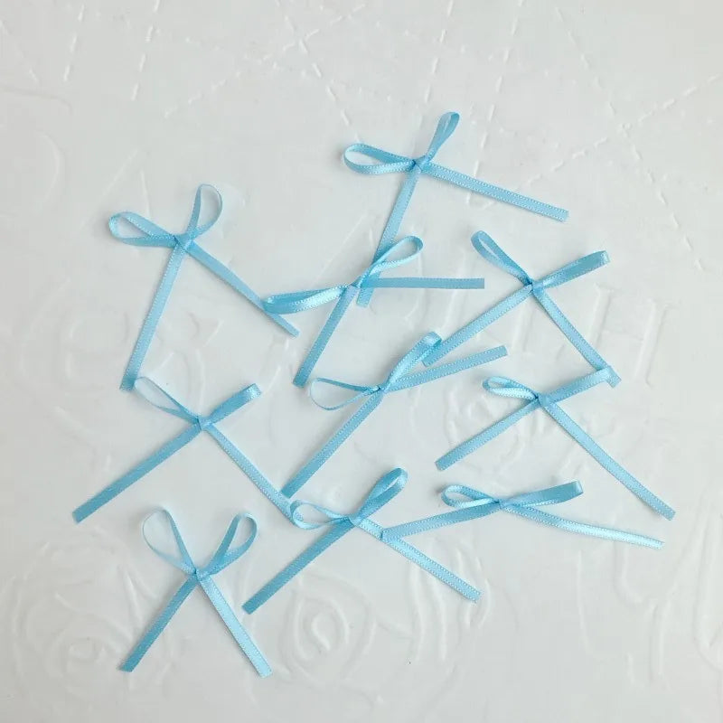 Ballet Ribbon Bow Cake Topper – Elegant Aesthetic Dessert Decor