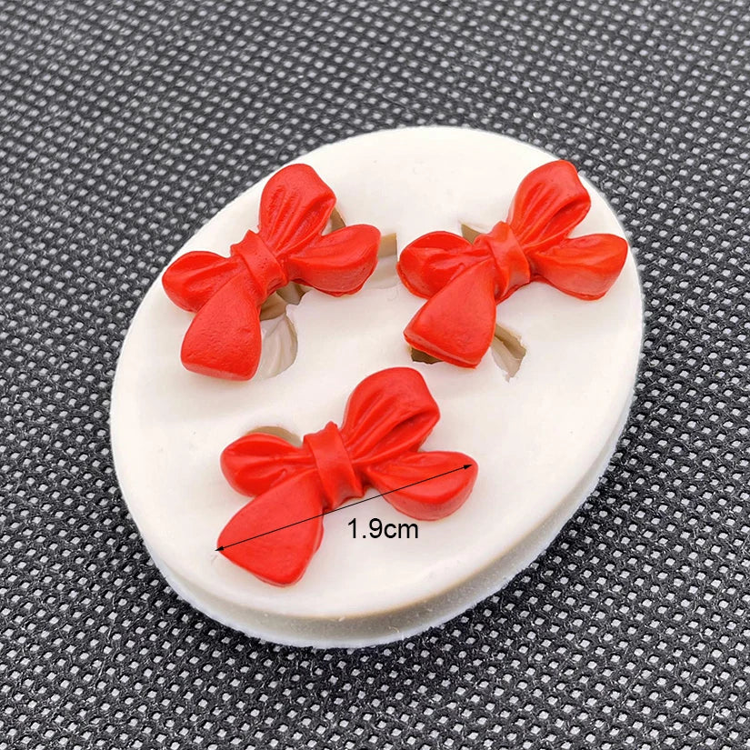 Bow &amp; Bowknot Silicone Mold – Elegant Sugarcraft &amp; Cake Decorating Tool