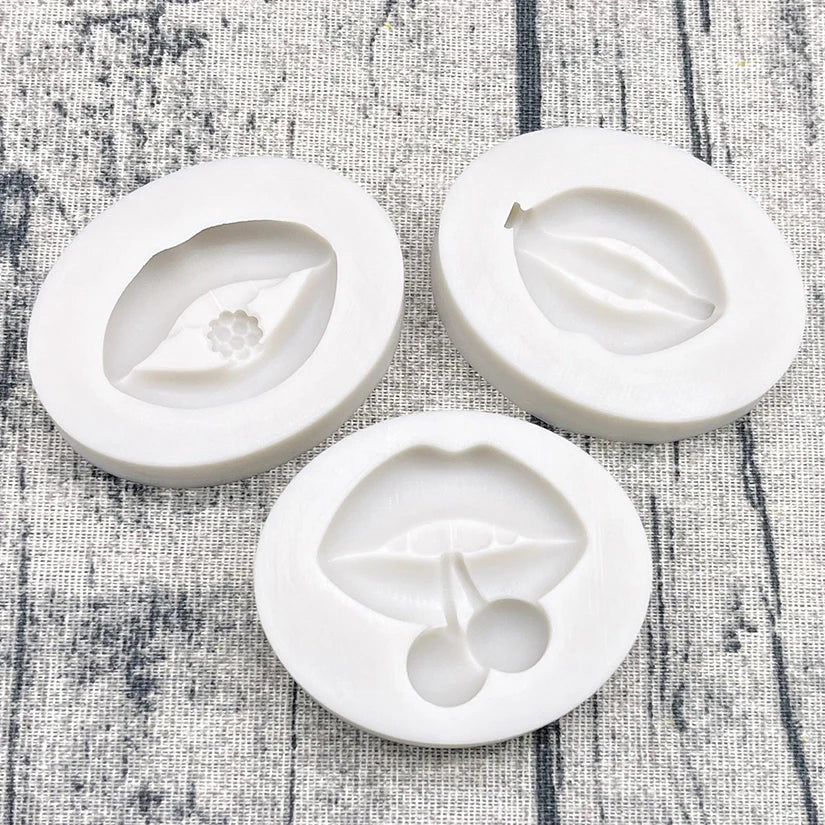 Valentine’s Glamour Silicone Mold – Lips, Cherries & Sweets