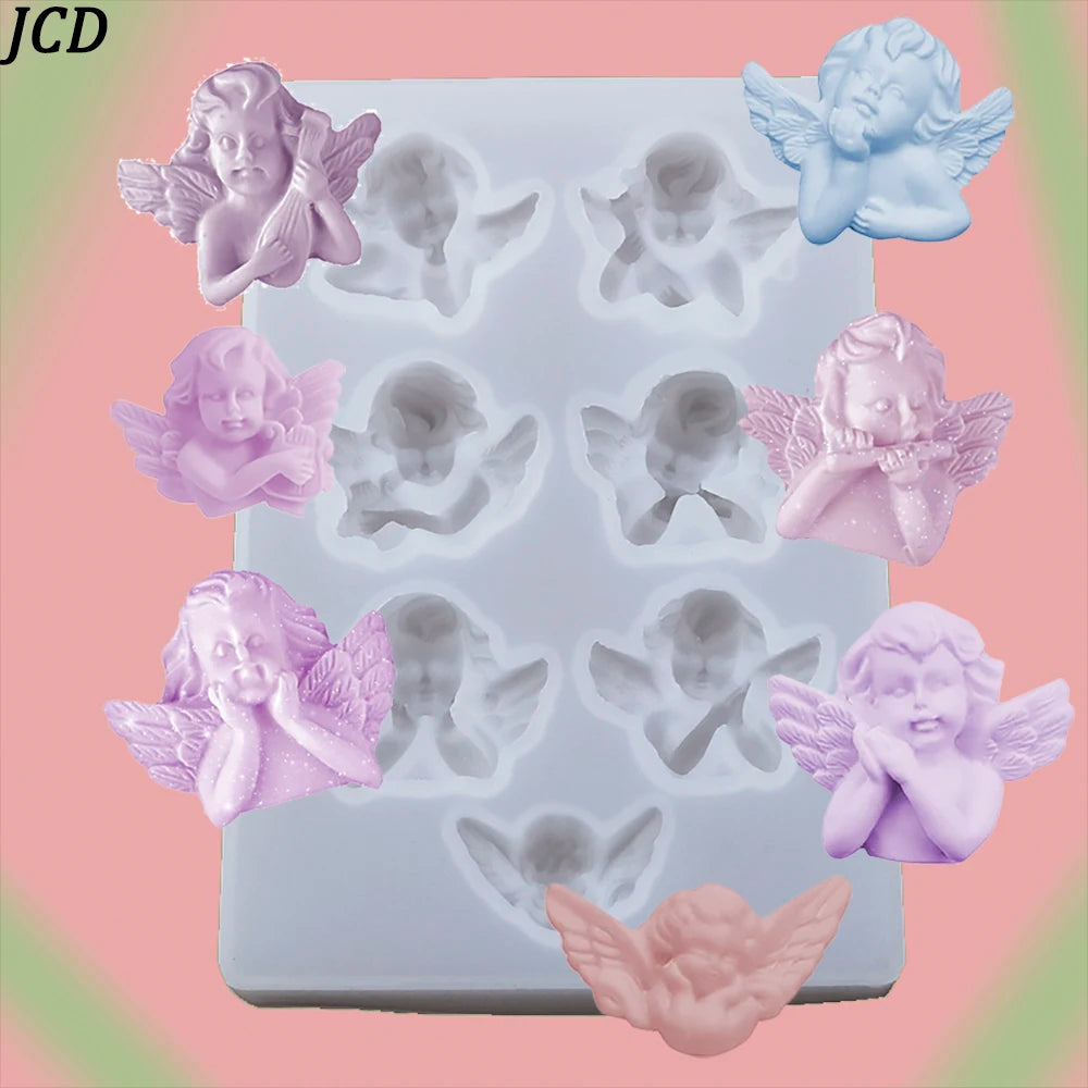 Angel Shaped Silicone Sugarcraft Mold