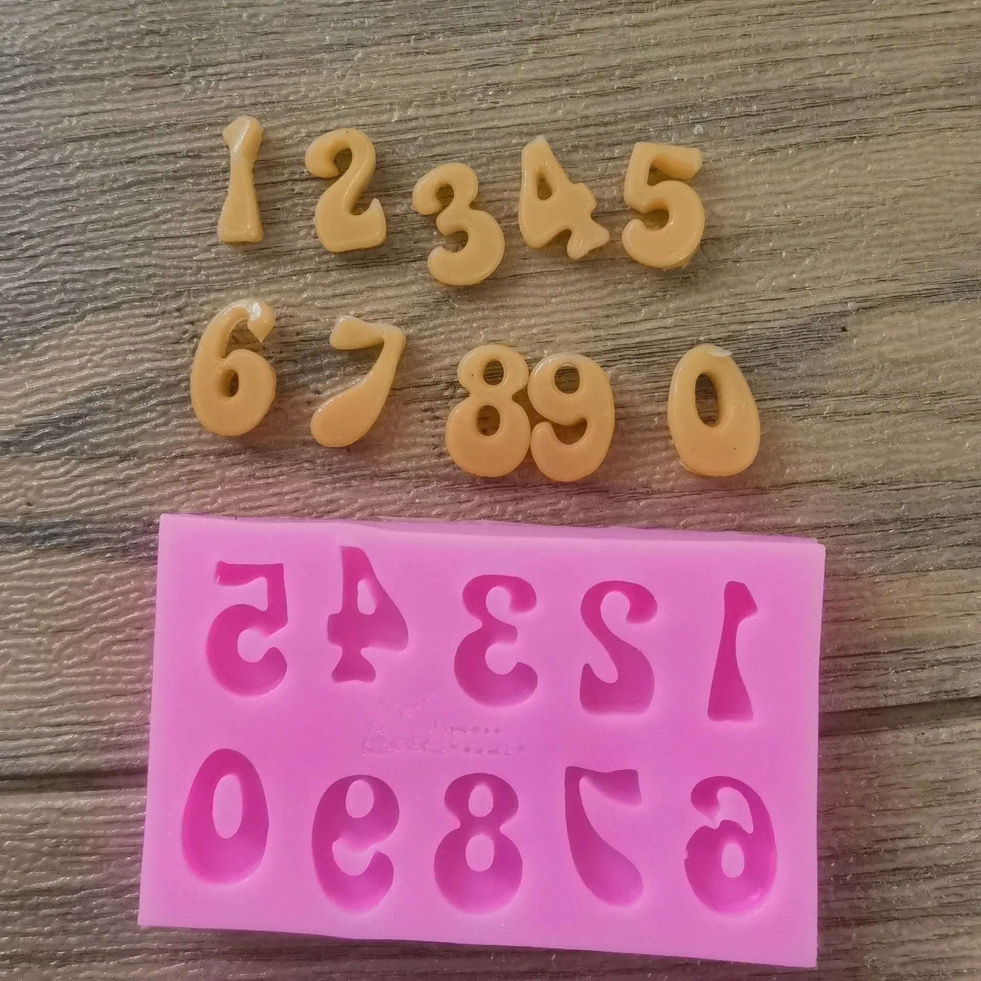 Alphanumeric Silicone Mold – Letters & Numbers Cake Decorating Tool