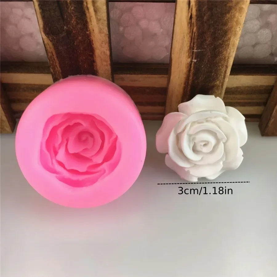 Silicone Mold Flower Rose