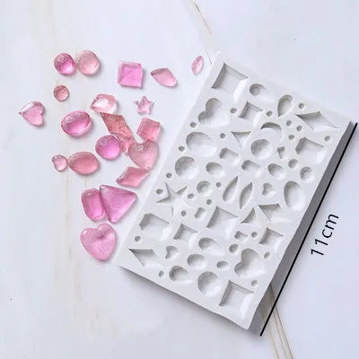 Silicone mold for jewelry and diamonds