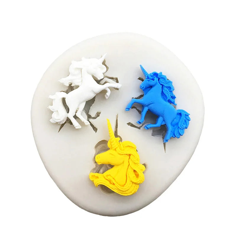 Unicorn Silicone Sugarcraft Mold