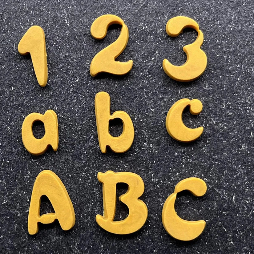 Alphabet & Number Silicone Mold