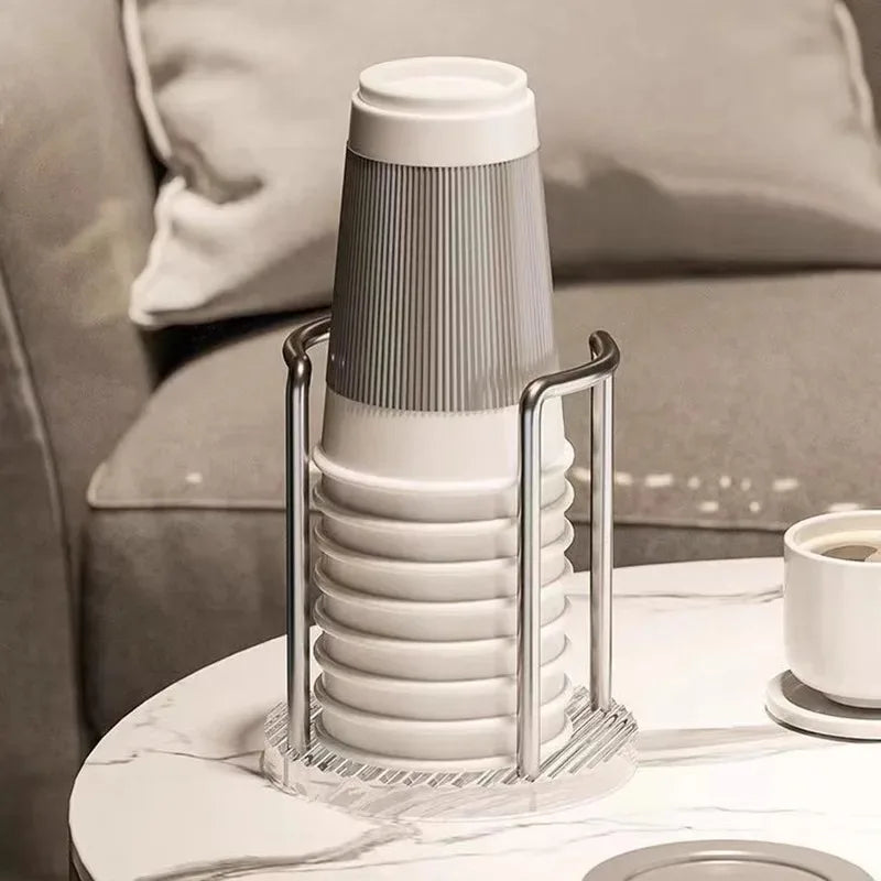 Luxury Disposable Cup Storage Holder