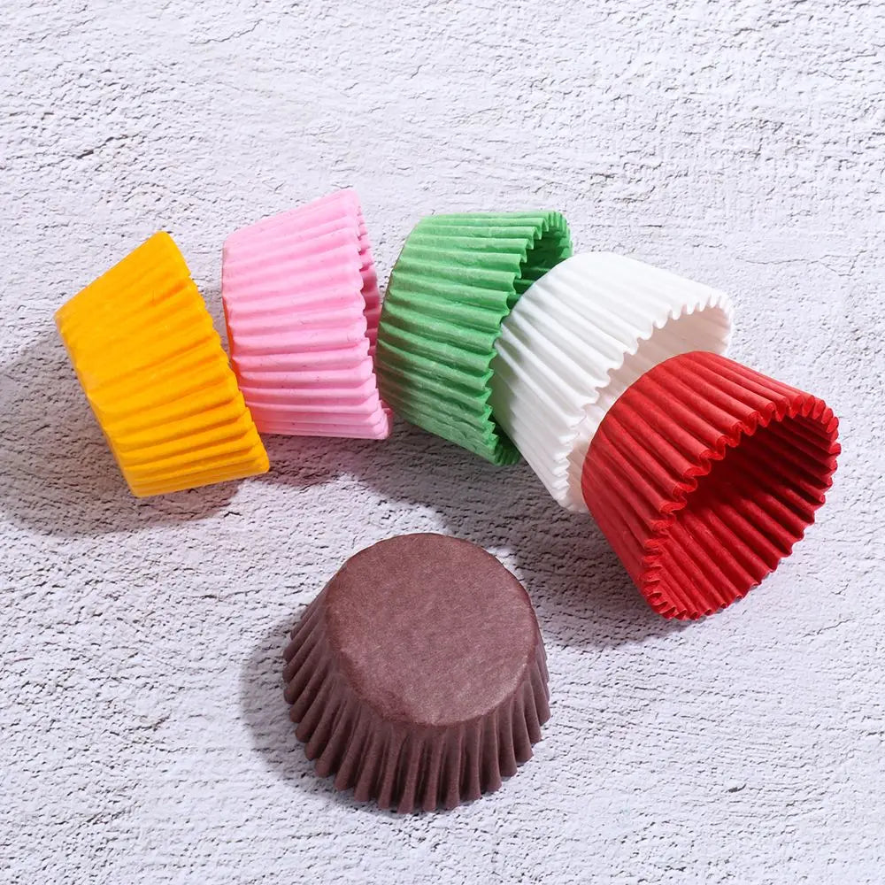 Professional Mini Cupcake &amp; Muffin Paper Liners | 500/1000pcs