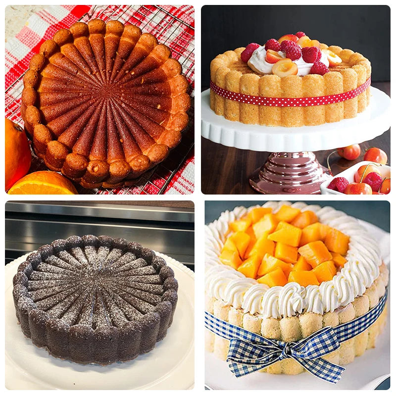 FAIS DU Multifunctional Round Silicone Mold – Premium Mousse & Baking Pan