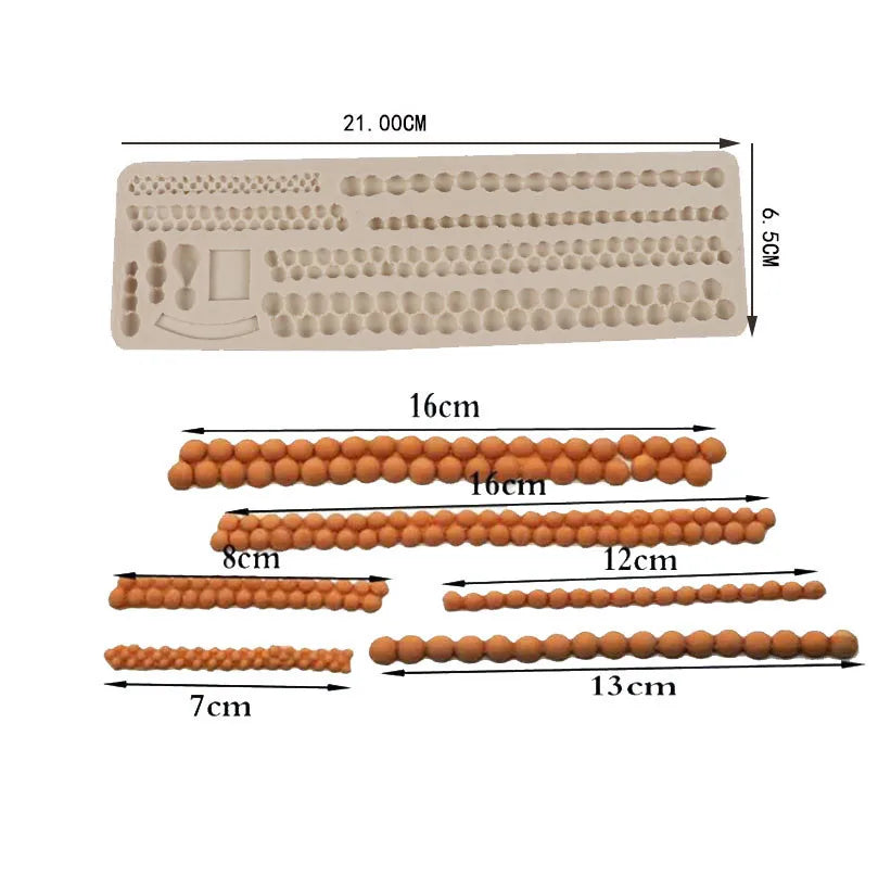 Silicone mold for jewelry and diamonds
